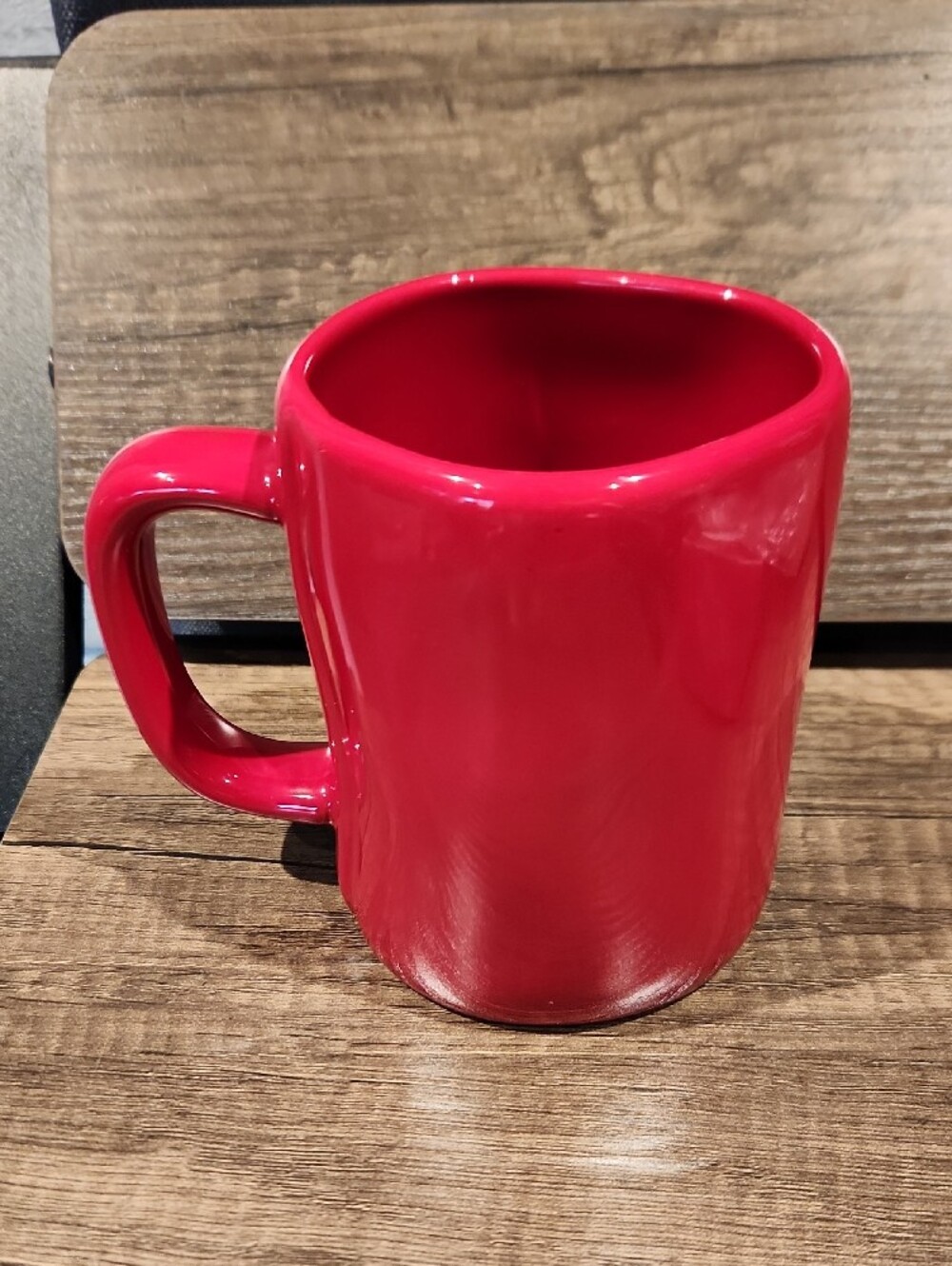 EUC Rae Dunn Red 'Let Freedom Ring' Ceramic Mug - Picture 2 of 4